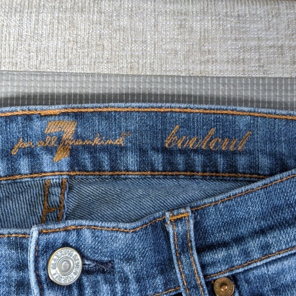7 for all mankind boot cut jeans